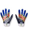UA Blur LE Men's Football Gloves White/Blue Circuit