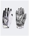 Adizero 9.0 Zubaz Men's Football Gloves White/Black
