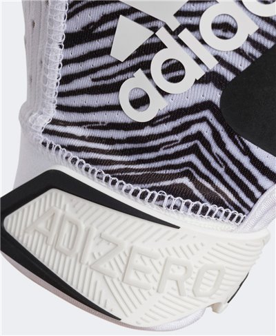 Adizero 9.0 Zubaz Guantes Fútbol Americano para Hombre White/Black