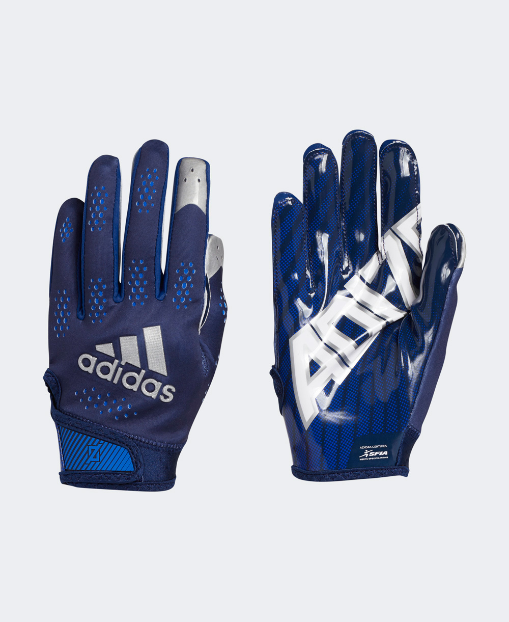 Adidas Adizero 11 Turbo Guanti Football Americano Uomo Navy