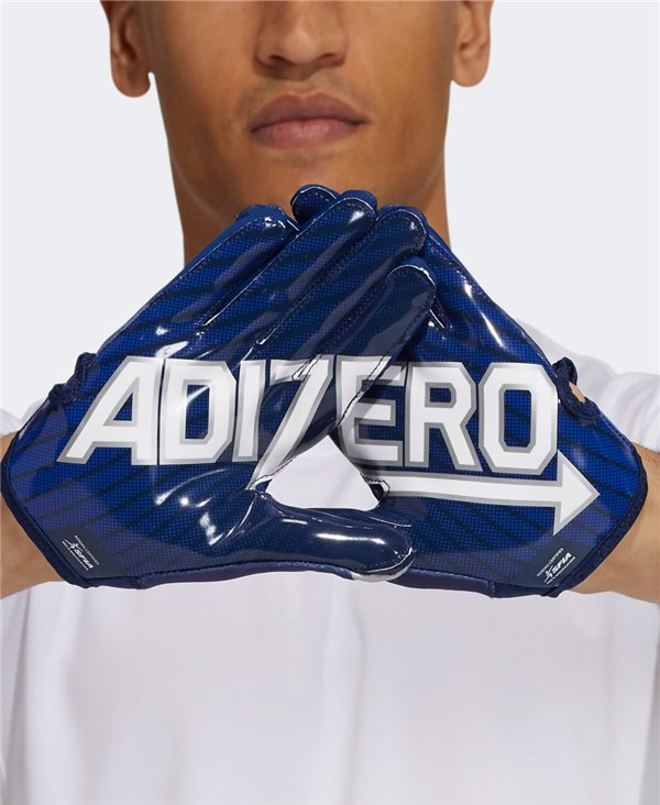 Adizero 11 Turbo Men's Football Gloves Navy