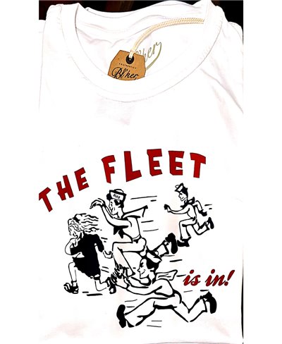 The Fleet T-Shirt Manica Corta Uomo White