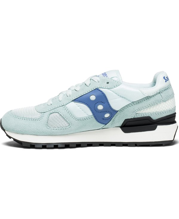Saucony Shadow Original Chaussures Sneakers Femme LT Blu Blu