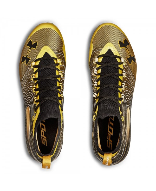 under armour gold football cleats