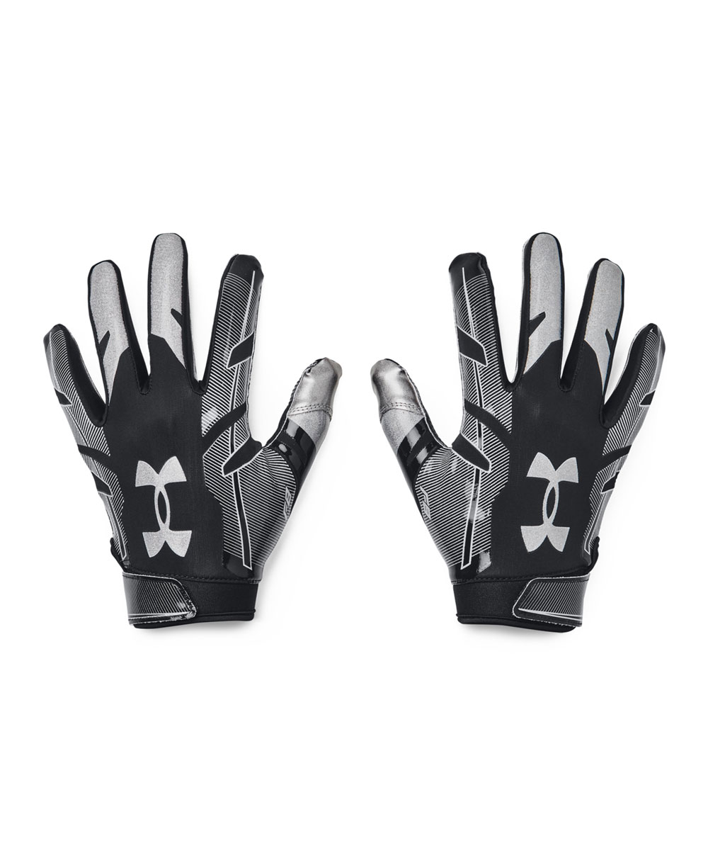 UA F8 Guantes Fútbol Americano Black