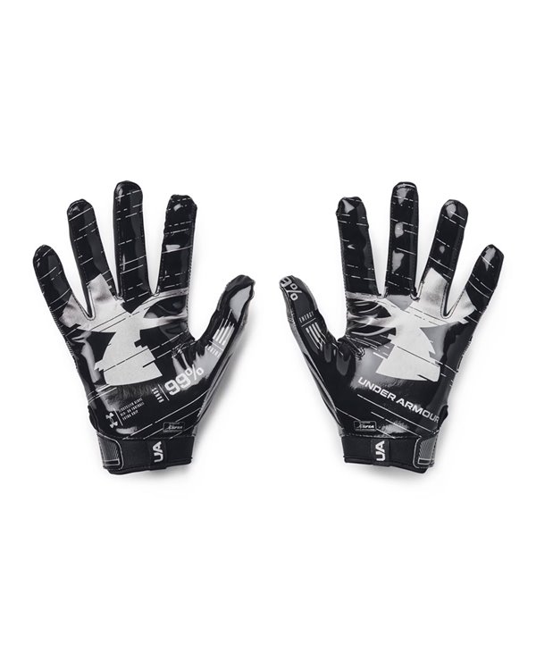 UA F8 Football Gloves Black