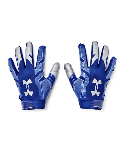 UA F8 Guanti Football Americano Royal