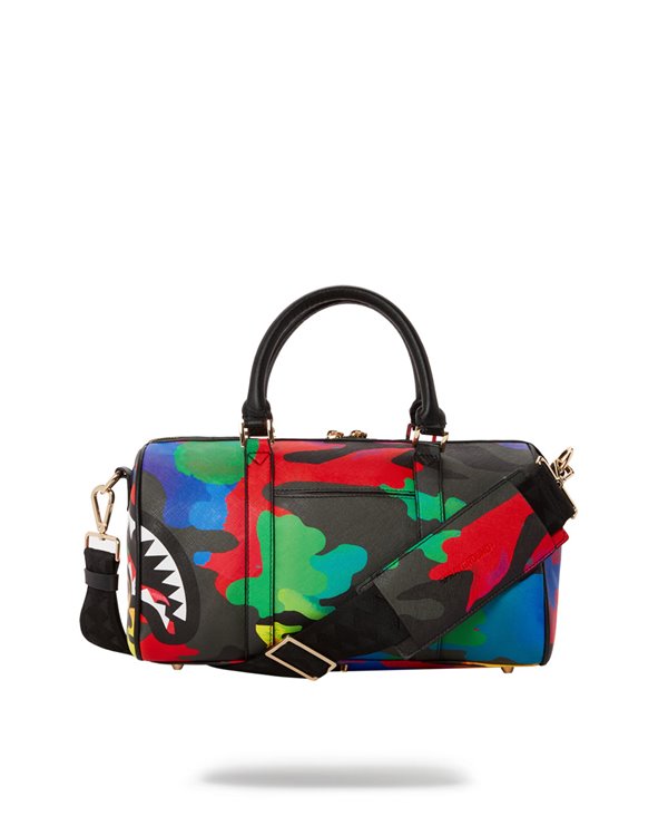 Sprayground Camoburst Mini Duffle Bag