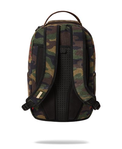 SPRAYGROUND BACKPACK SHARK SHAPE CHECK SAVAGE Unisex Green