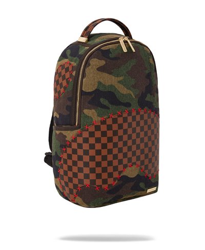 Sprayground Shark Shape Check Pouche