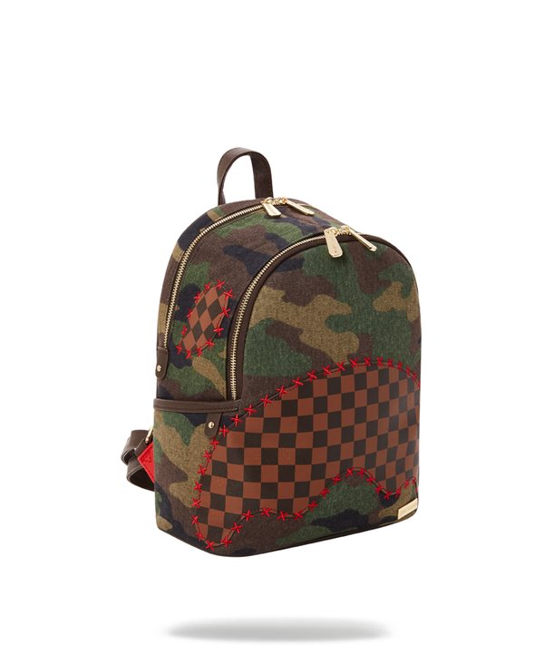 Shark Shape Check Savage Rucksack 