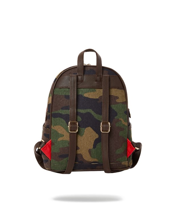 Sprayground Shark Shape Check Backpack for Men