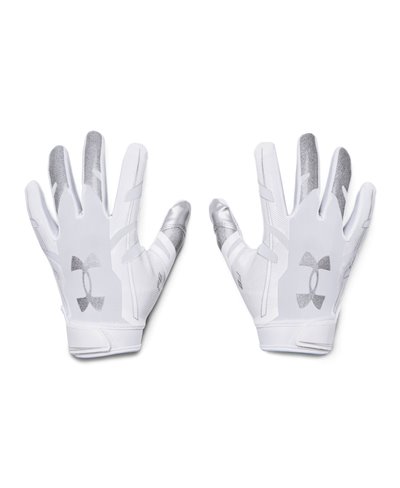 UA F8 Men's Football Gloves White