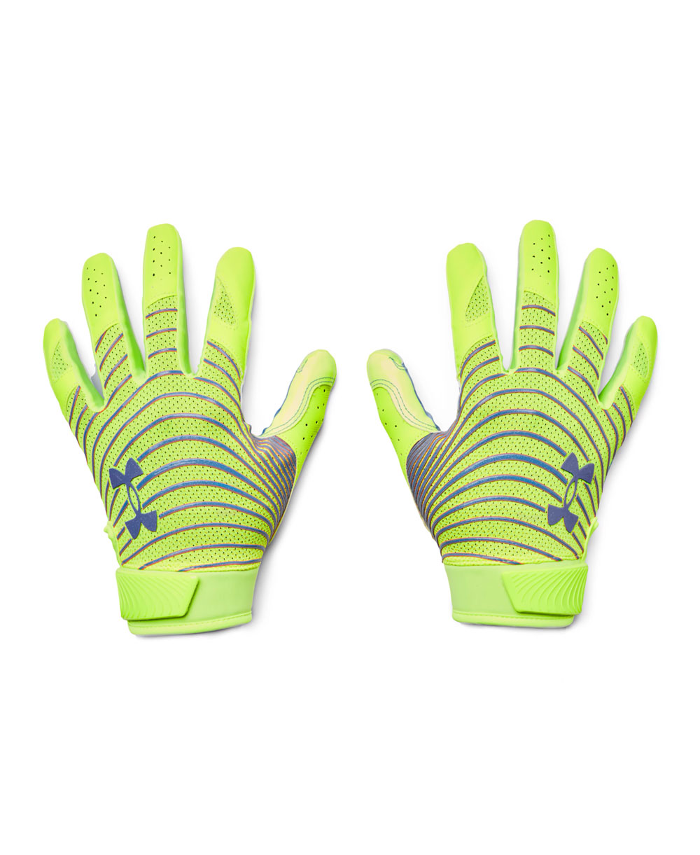 UA Blur LE Guantes Fútbol Americano para Hombre High-Vis Yellow