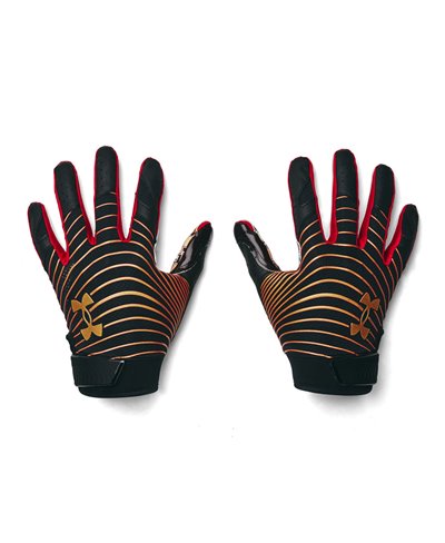 Under Armour UA Blur LE Men s Football Gloves Black Red