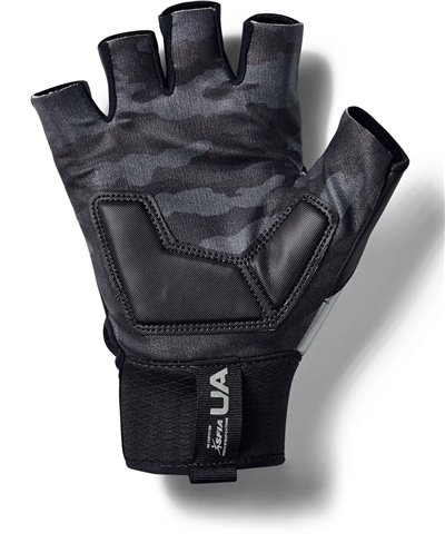 UA Combat HF - NFL Gants Football Américain Homme Black