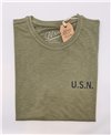 USN 2021 T-Shirt Manica Corta Uomo Military Green