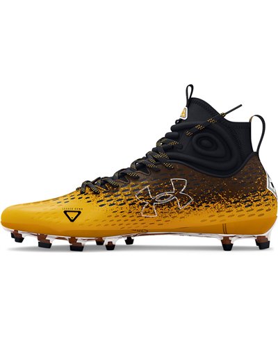 Spotlight Lux MC 2.0 Scarpe da Football Americano Uomo Black/Steeltown Gold