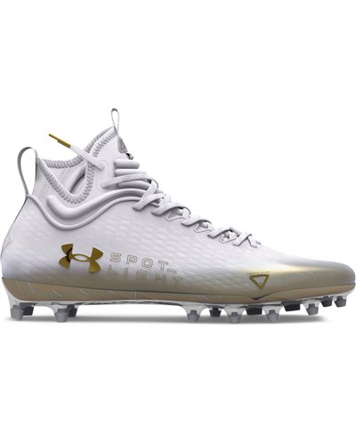 Spotlight Lux MC 2.0 Scarpe da Football Americano Uomo White/Metallic Gold
