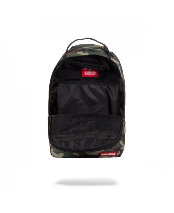 Sprayground Was Here Weird Shark Backpack in Gray for Men