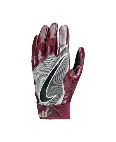 maroon nike football gloves