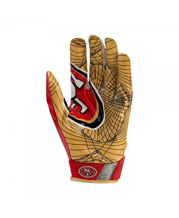 49ers vapor gloves