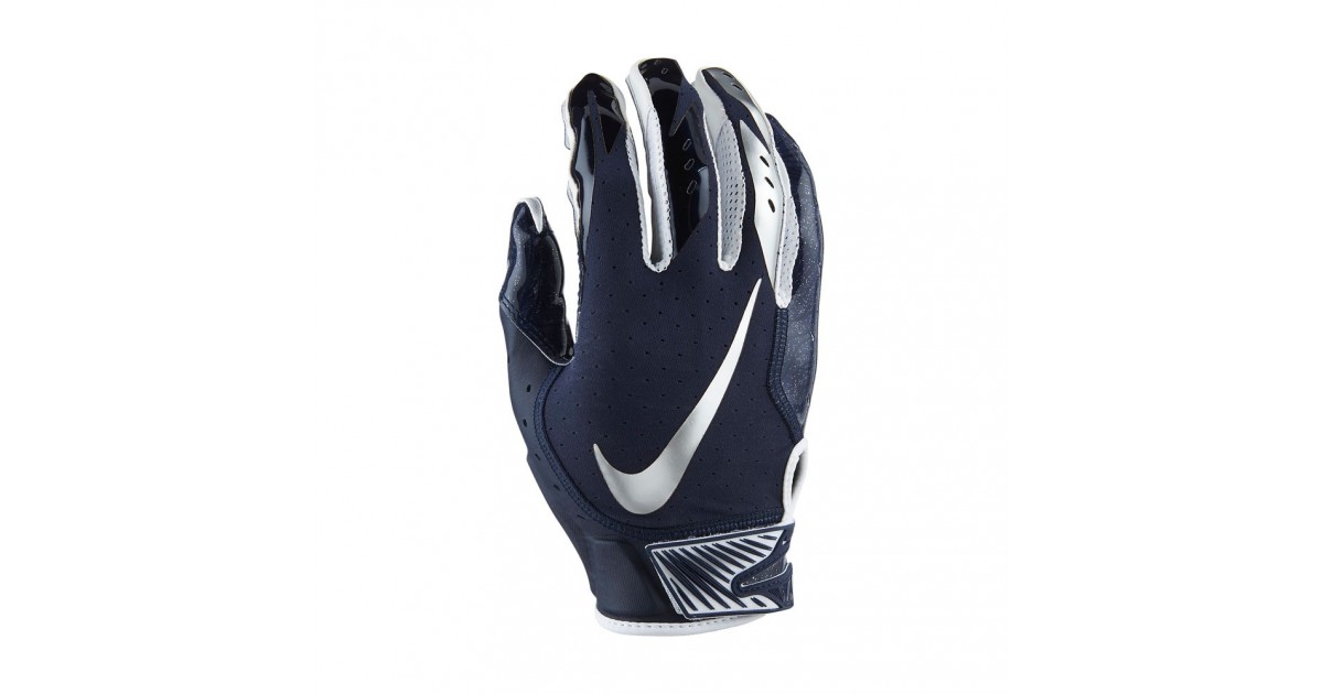 nike navy football gloves
