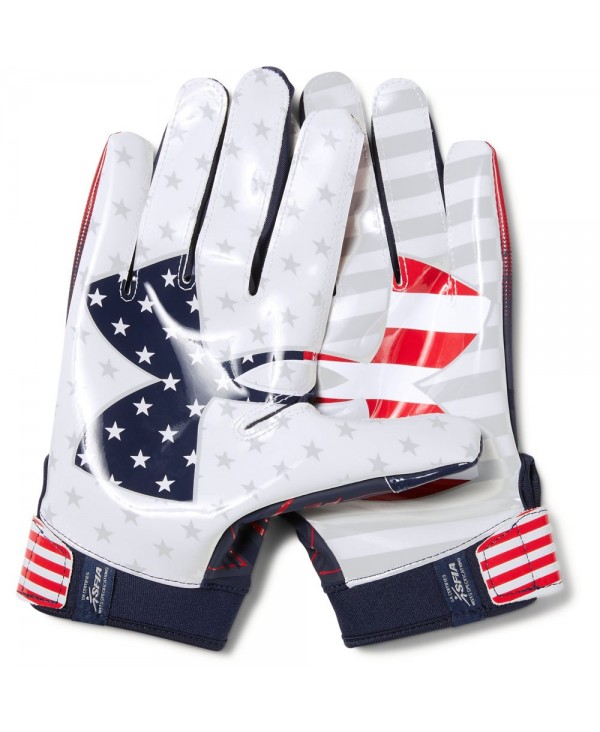 green under armour football gloves