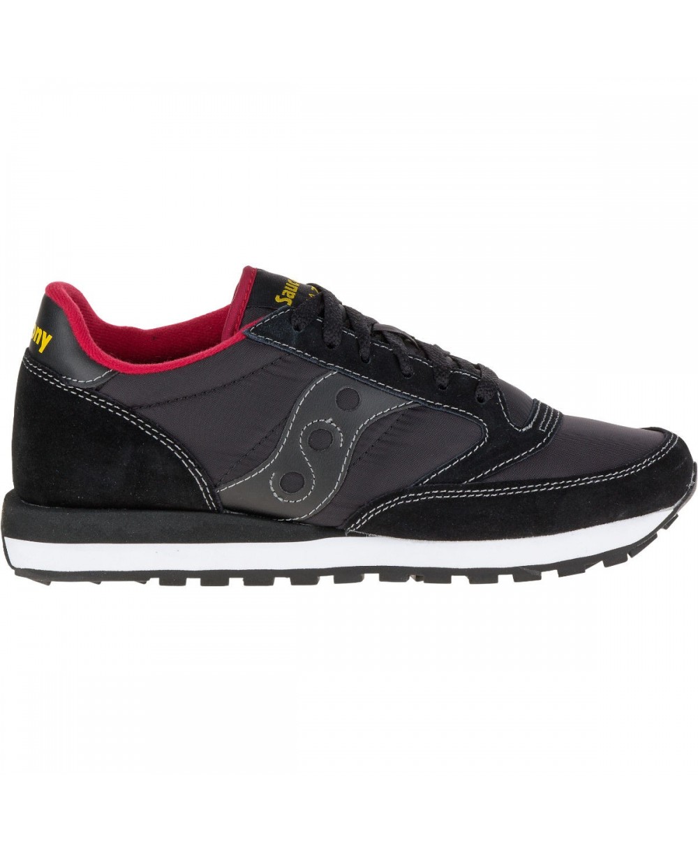 saucony jazz black red