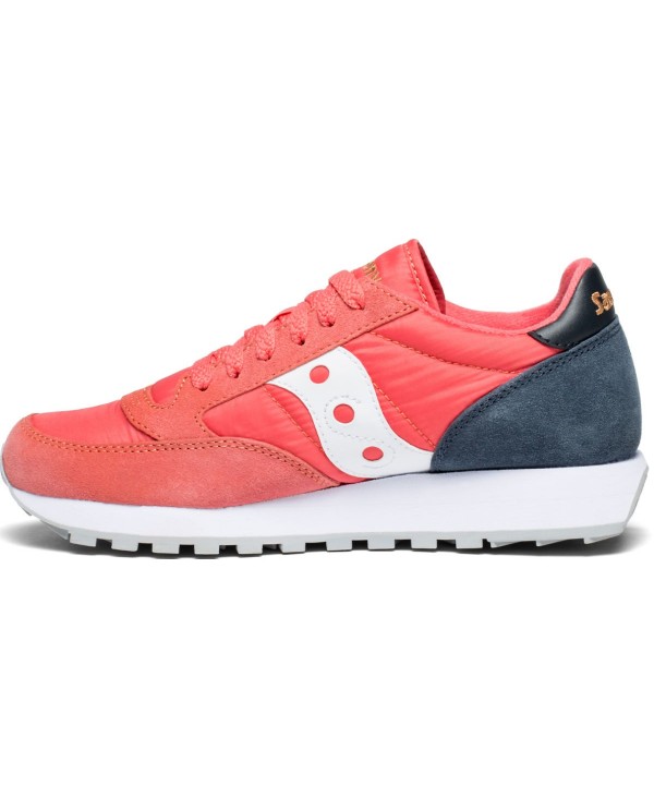 saucony women's jazz original navy pink