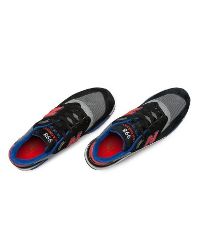 New balance m 998 black red online